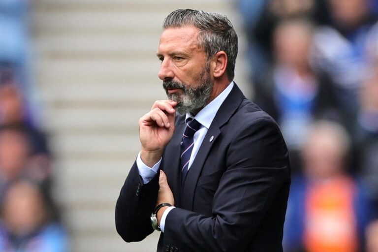 Derek McInnes ’embarrassed and mortified’ as Rangers exit Conference League