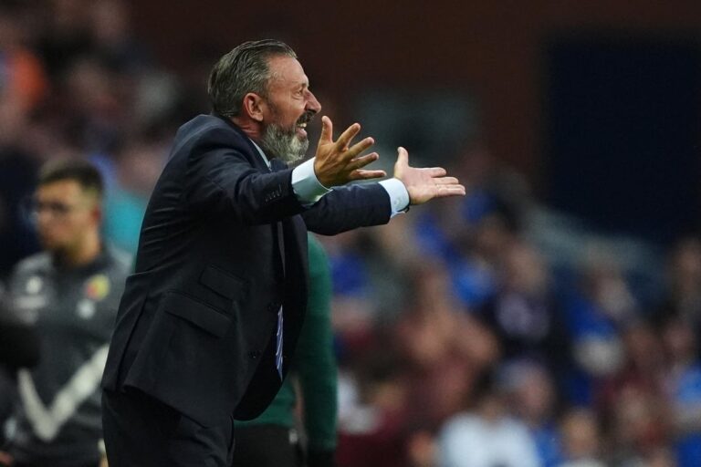 Rangers ‘not ready’ for Europa League says Derek McInnes after crushing exit at Ibrox