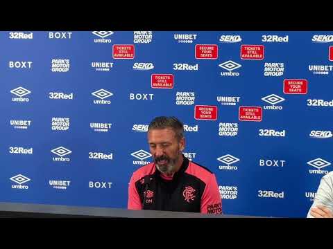4Lads Rangers Press Conference – Robs Report Derek McInnes