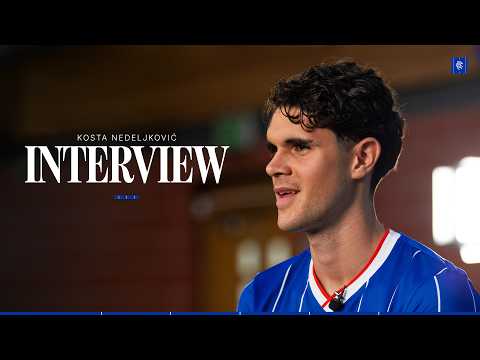 Kosta Nedeljković’s First RangersTV Interview 🍿📺
