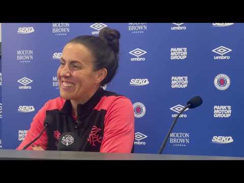Women’s Champions League Press Conference – Leanne Crichton and Kirsty Smith