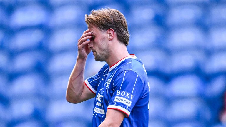 Rangers ‘playing with fire’ over defensive options, says McInnes