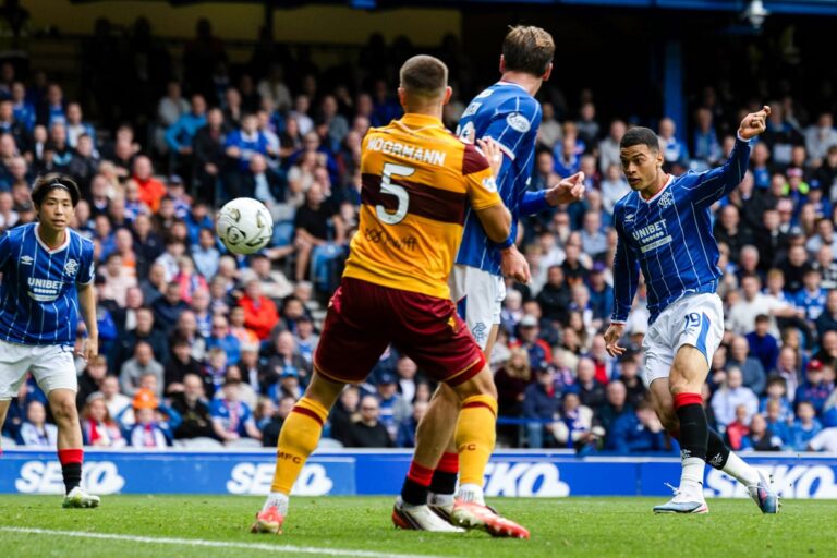 I watched Rangers beat Motherwell – still an issue to solve but two players really caught the eye