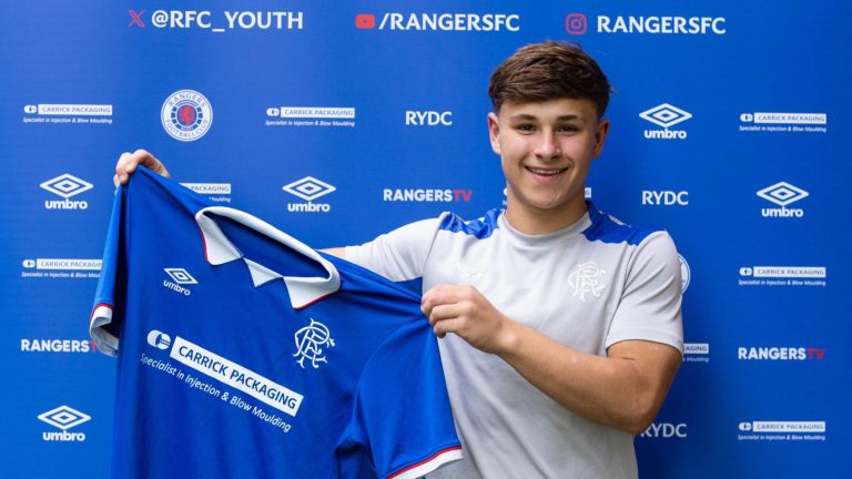 Kyle Glasgow: Tony Docherty on Rangers Prospect’s U21 Call-Up