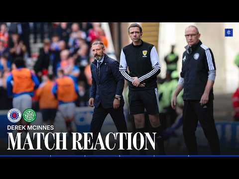 Derek McInnes reacts to this afternoons dominant win