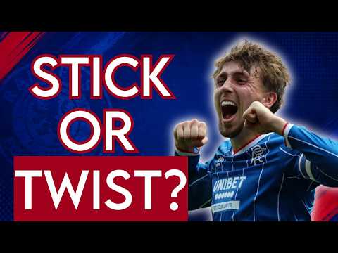 How Should Rangers Set Up Vs Celtic In Sunday’s Old Firm?
