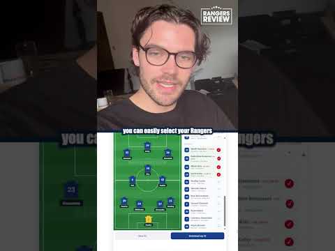 🔢 Have you tried the new Rangers Review team selector tool?