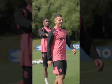 Rangers’ New Boys Get to Work! Kelsy & Bouanani 💪