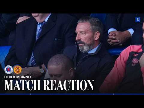 Derek McInnes reacts to today’s victory against Motherwell | 05 Sept 2026
