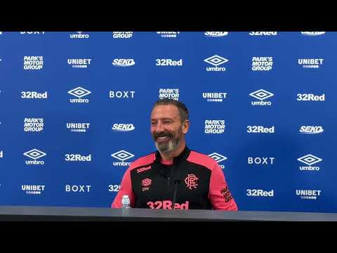 4Lads Rangers Press Conference Coverage, pre match St Mirren – Derek McInnes