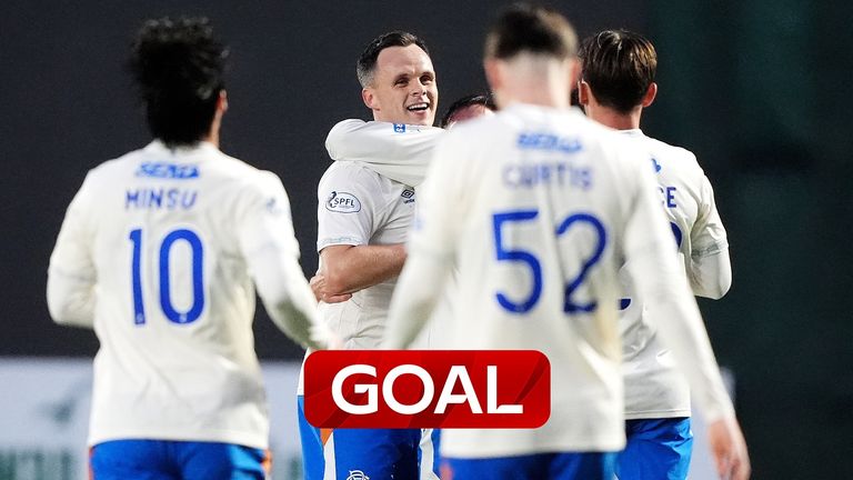 Shankland at the double as Rangers win at Falkirk