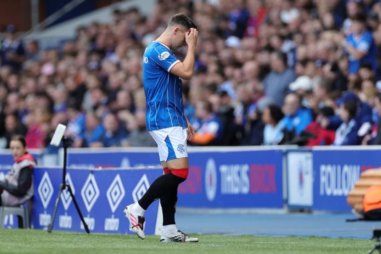 Rangers’ Lawrence Shankland says hamstring recovery going in ‘right direction’