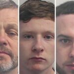 Northern Ireland men jailed for their parts in a “ferocious” assault following Scottish Cup quarter-final between Rangers and Celtic