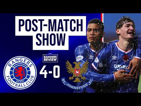 Rangers put FOUR past St Johnstone | Match Reaction LIVE from Ibrox