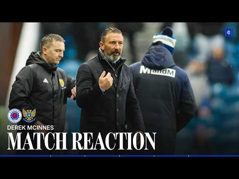 Derek McInnes reacts to today’s match against St Johnstone | 24 Oct 2026