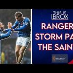 Rangers Storm Past The Saints