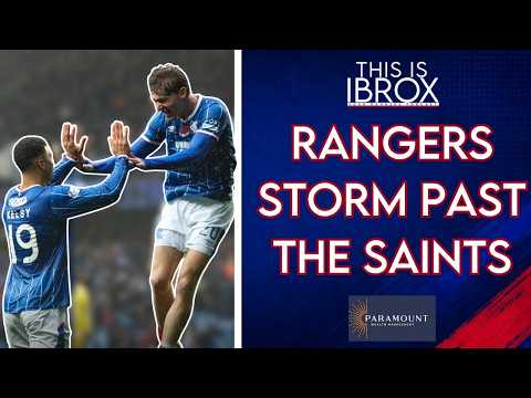 Rangers Storm Past The Saints
