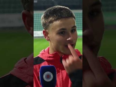 Kyle Glasgow looks ahead of our UEFA Youth League match against FC Dynamo Kyiv.