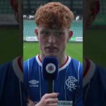 Aiden McCallion reacts to captaining his side in the UEFA Youth League